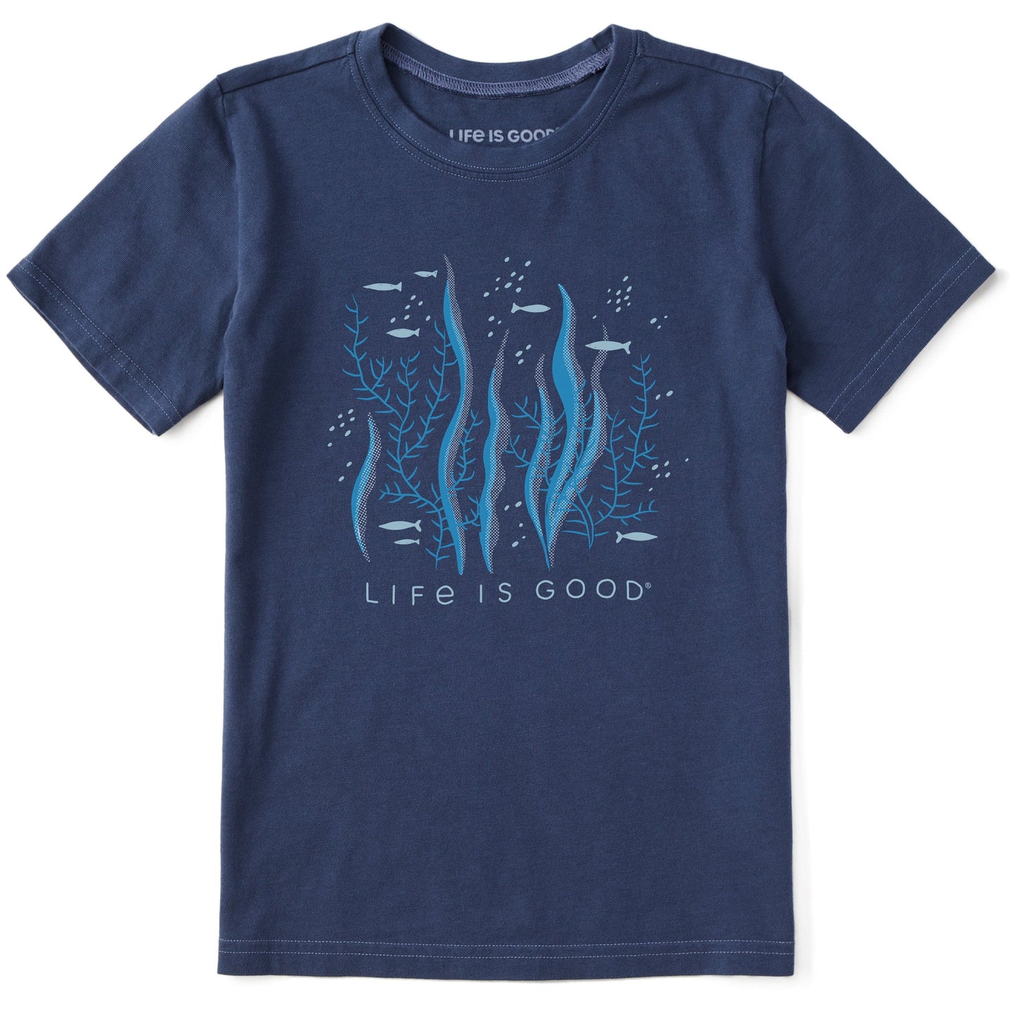 Kids Life is Good Underwater Short Sleeve Crusher Tee