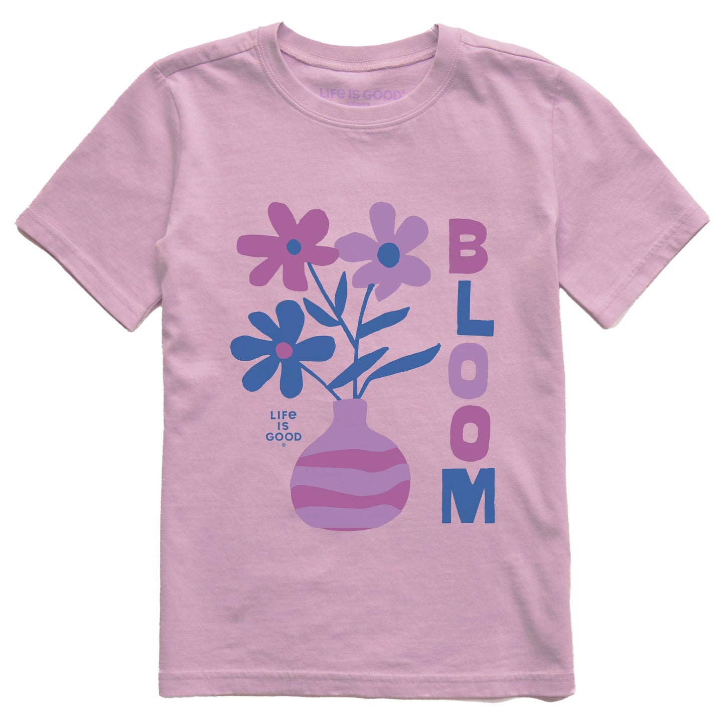 Kids Flowers in Bloom Short Sleeve Crusher Tee