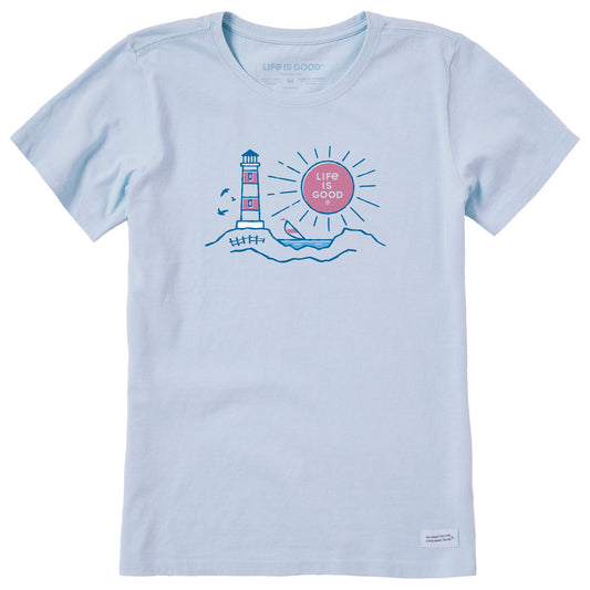 Women's Scenic Lighthouse Short Sleeve Crusher Tee