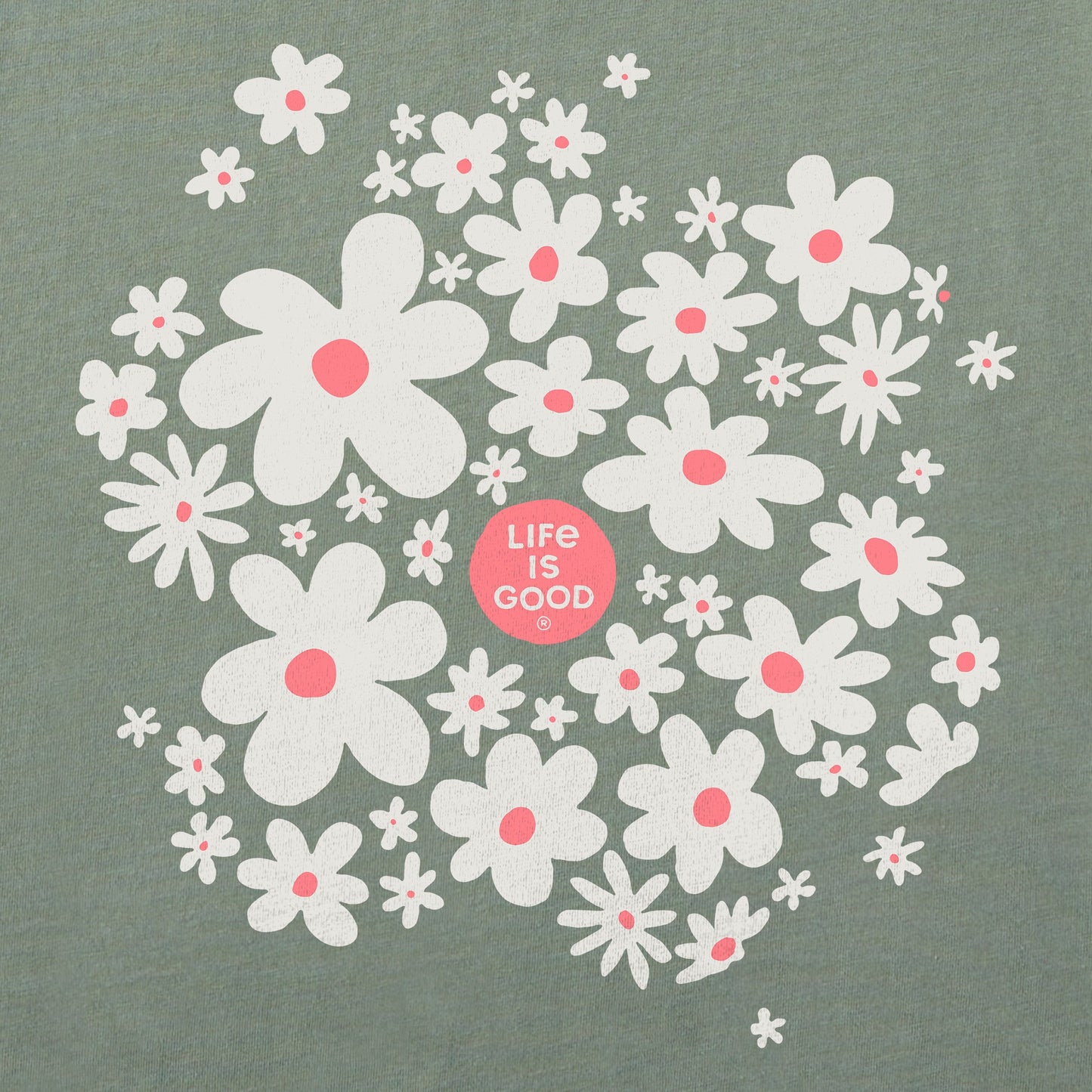 Women's Daisy Splash Short Sleeve Crusher Tee