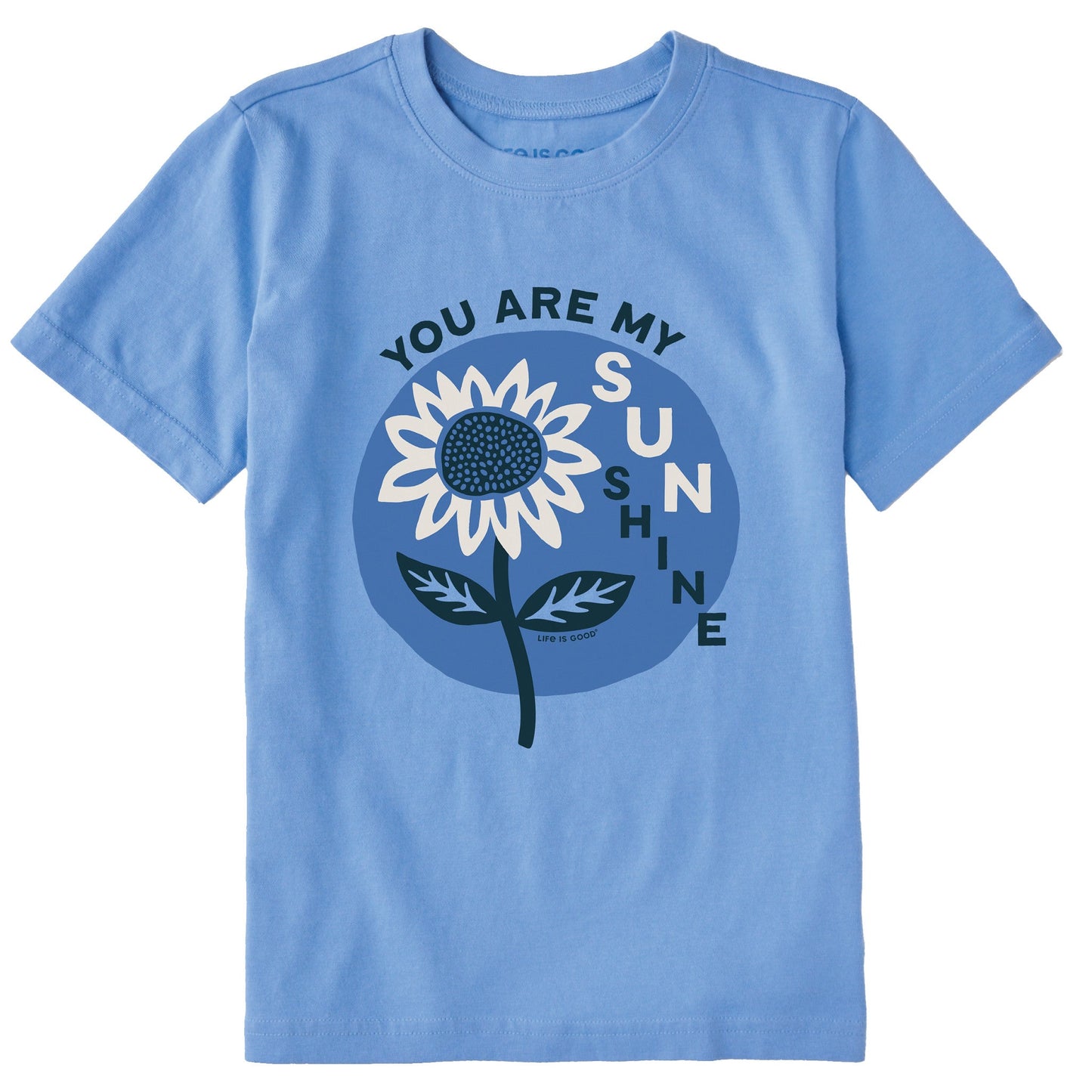 Kids You Are My Sunflower Short Sleeve Crusher Tee