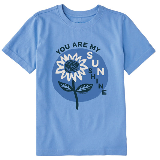 Kids You Are My Sunflower Short Sleeve Crusher Tee