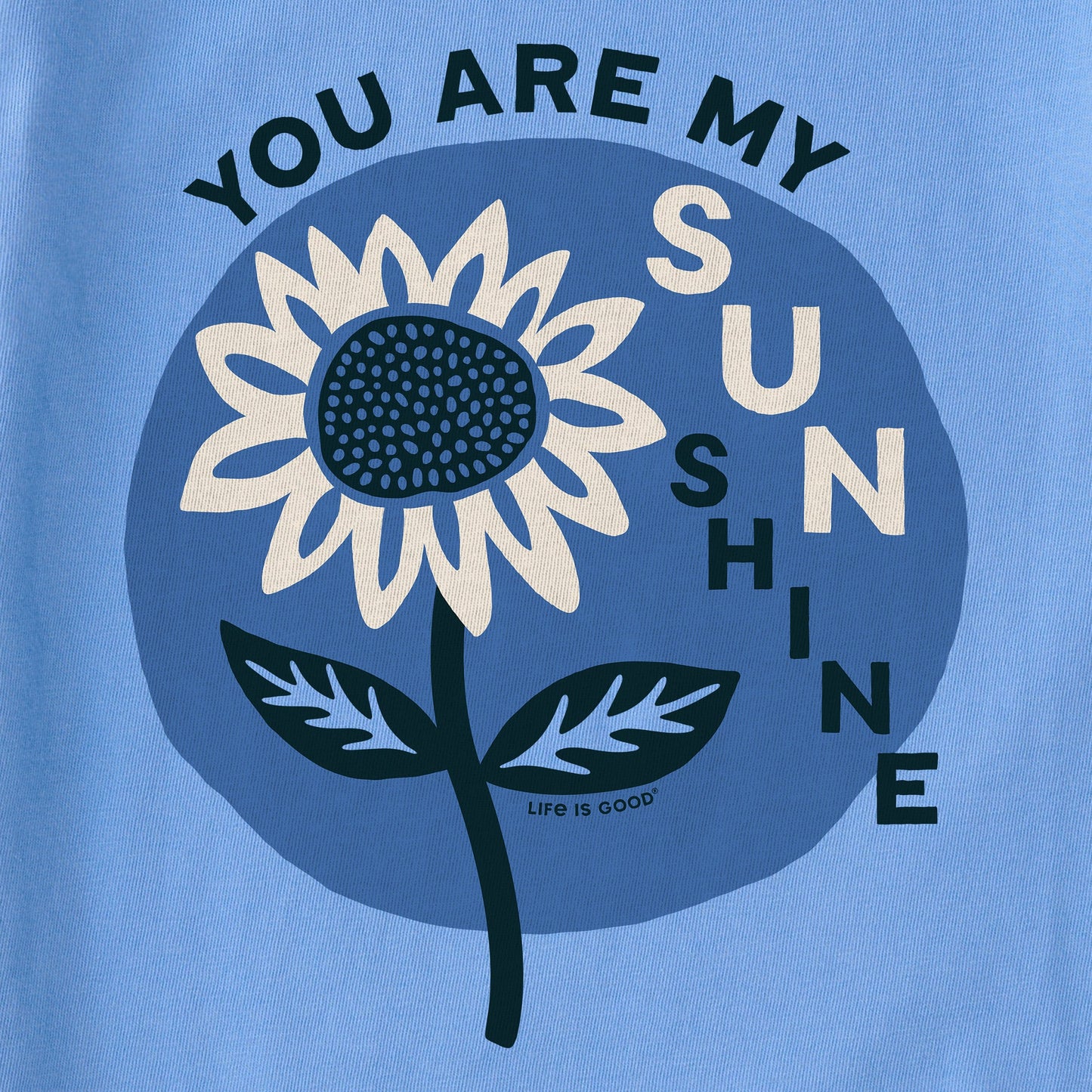 Kids You Are My Sunflower Short Sleeve Crusher Tee