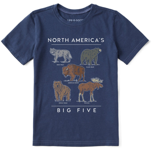 Kids North America's Big 5 Short Sleeve Crusher Tee