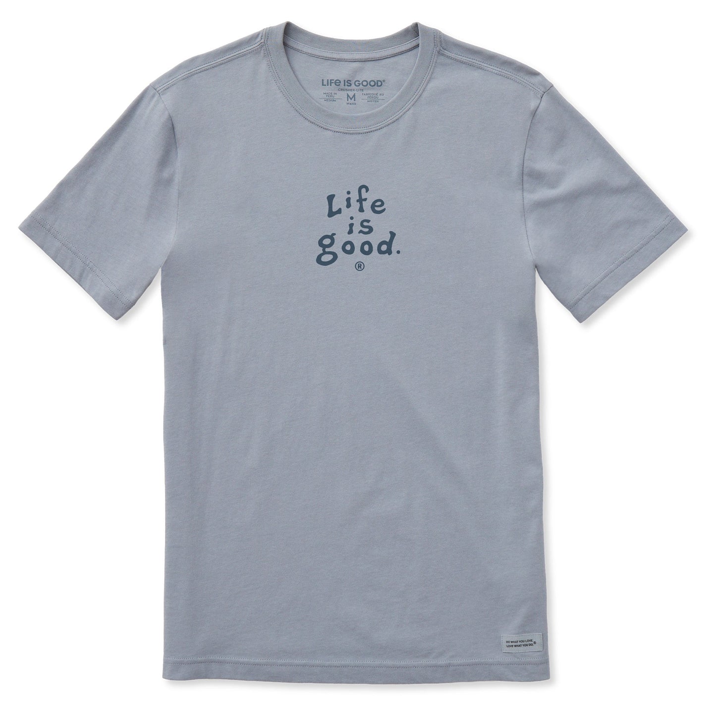 Men's LIG Stacked Tonal Short Sleeve Crusher-LITE Slim Fit Tee