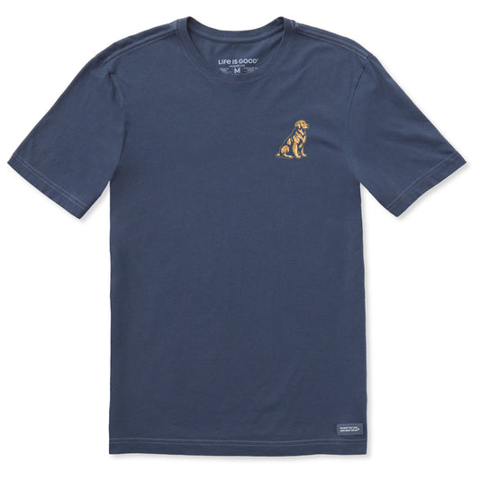Men's Golden Short Sleeve Crusher-LITE Slim Fit Tee