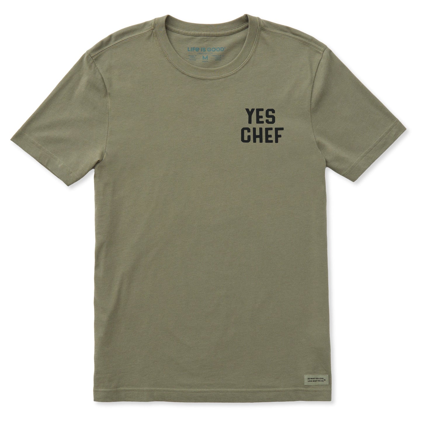 Men's Yes Chef Short Sleeve Crusher-LITE Slim Fit Tee