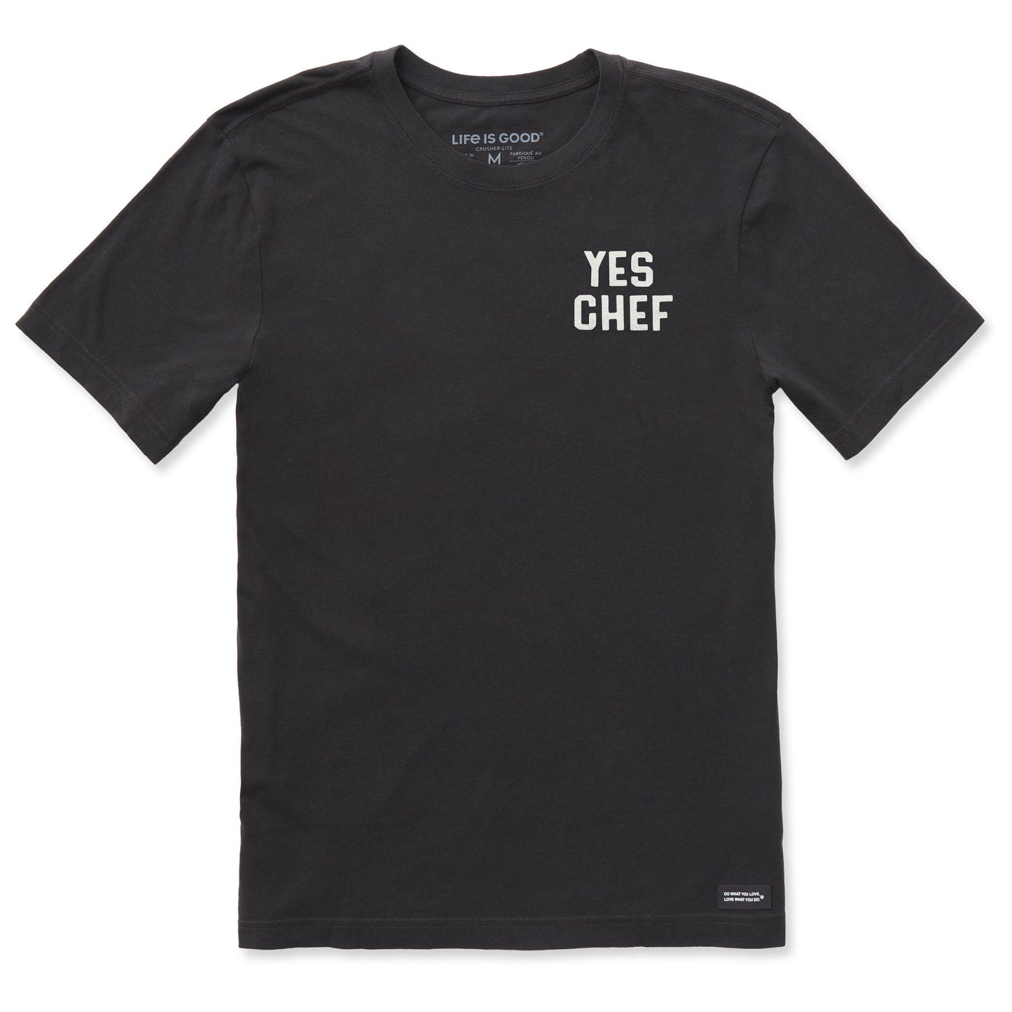 Men's Yes Chef Short Sleeve Crusher-LITE Slim Fit Tee