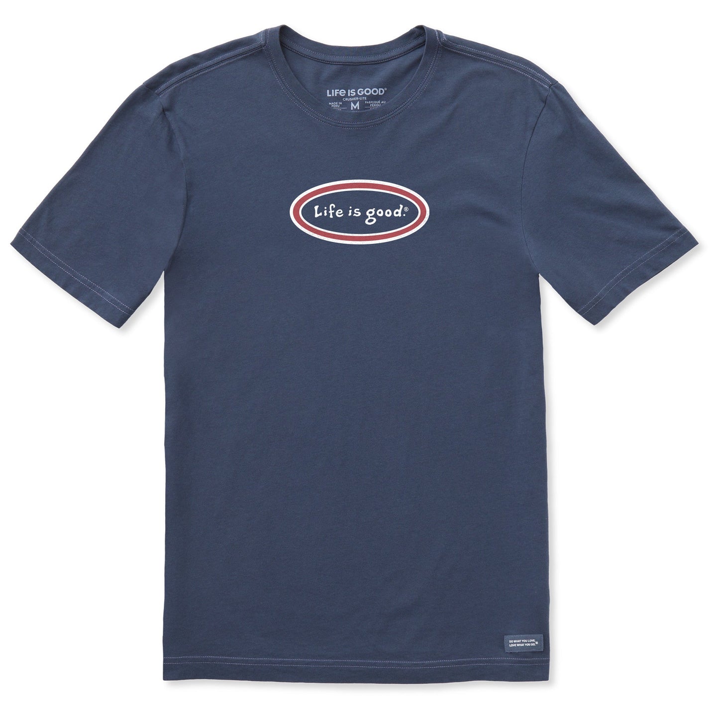 Men's LIG Vintage Oval Short Sleeve Crusher-LITE Slim Fit Tee