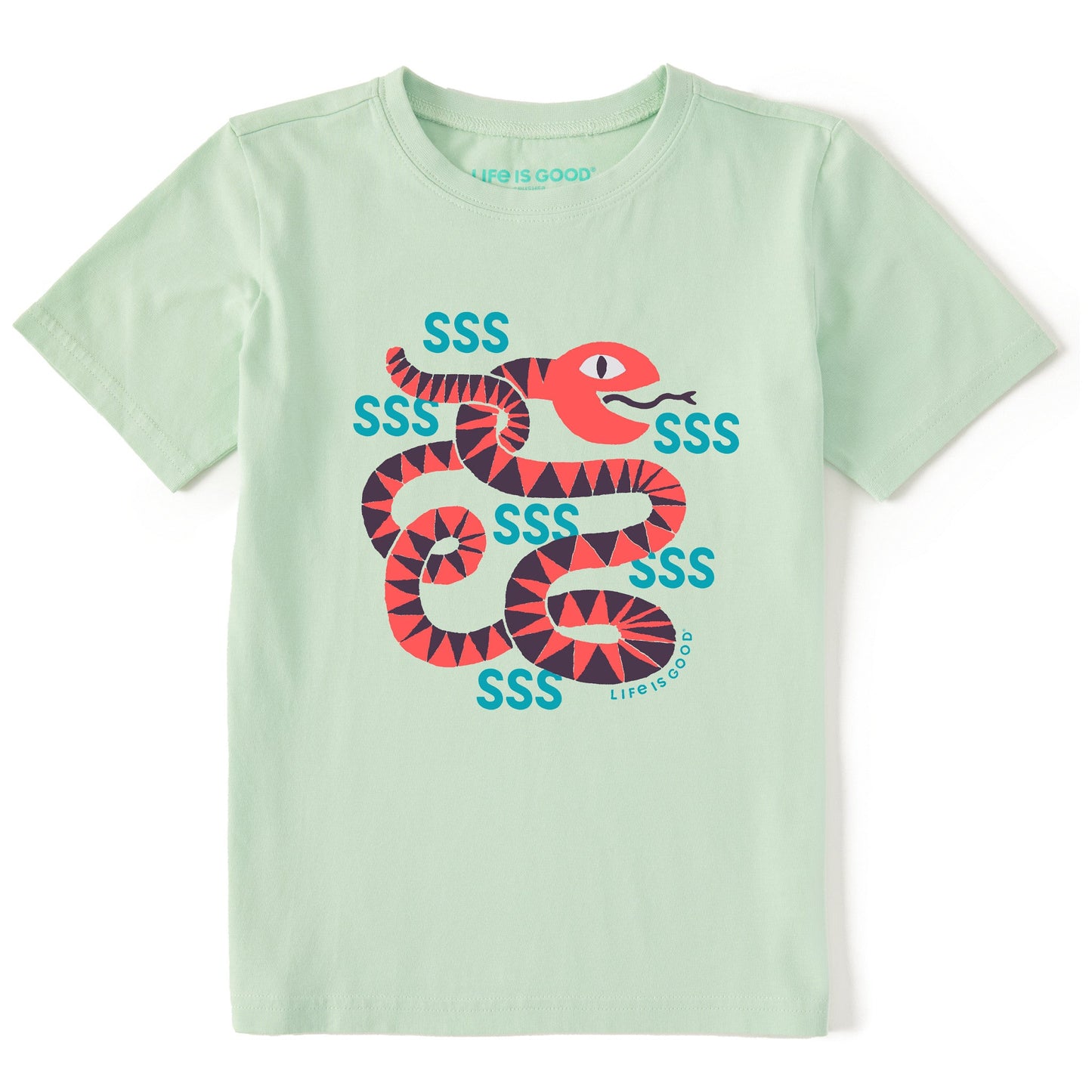 Kids Hissing Snake Short Sleeve Crusher Tee