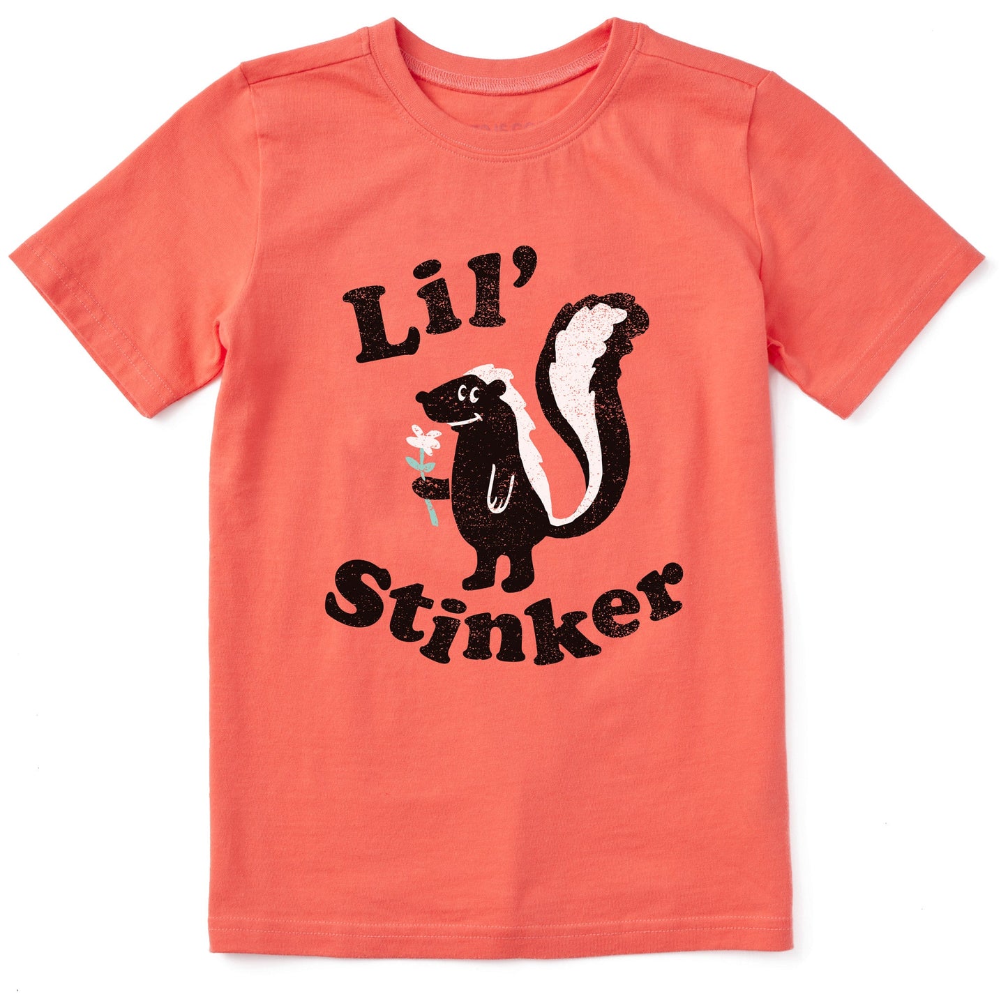 Kids Lil Stinker Skunk Short Sleeve Crusher Tee