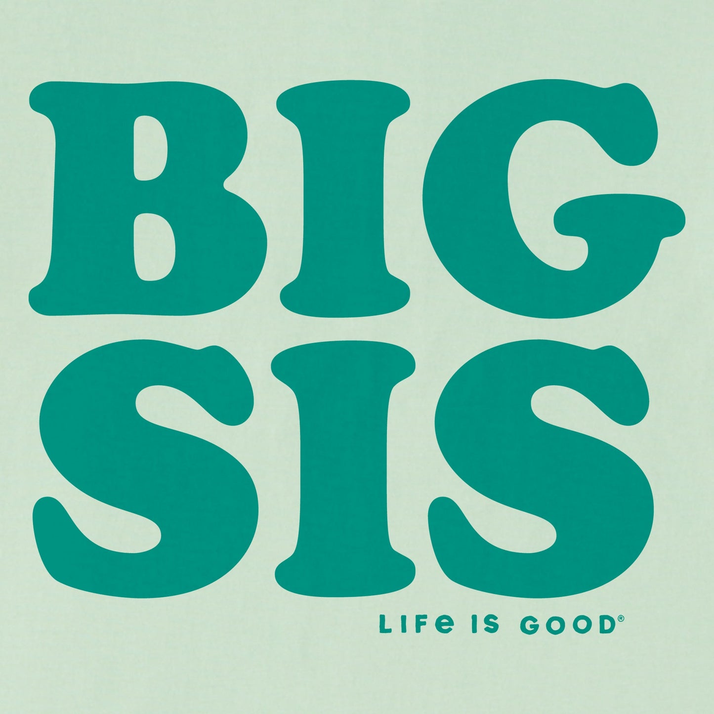 Kids Big Sis Short Sleeve Crusher Tee