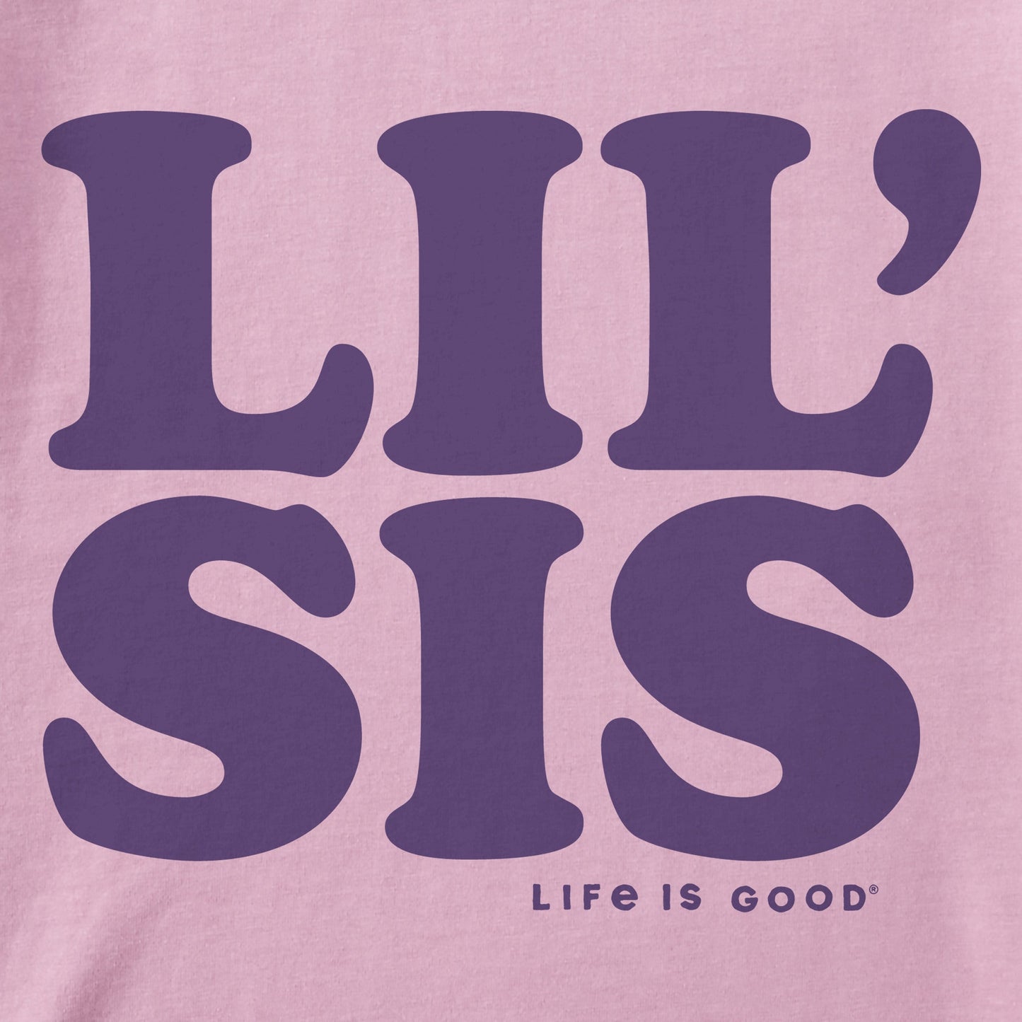 Kids Lil Sis Short Sleeve Crusher Tee