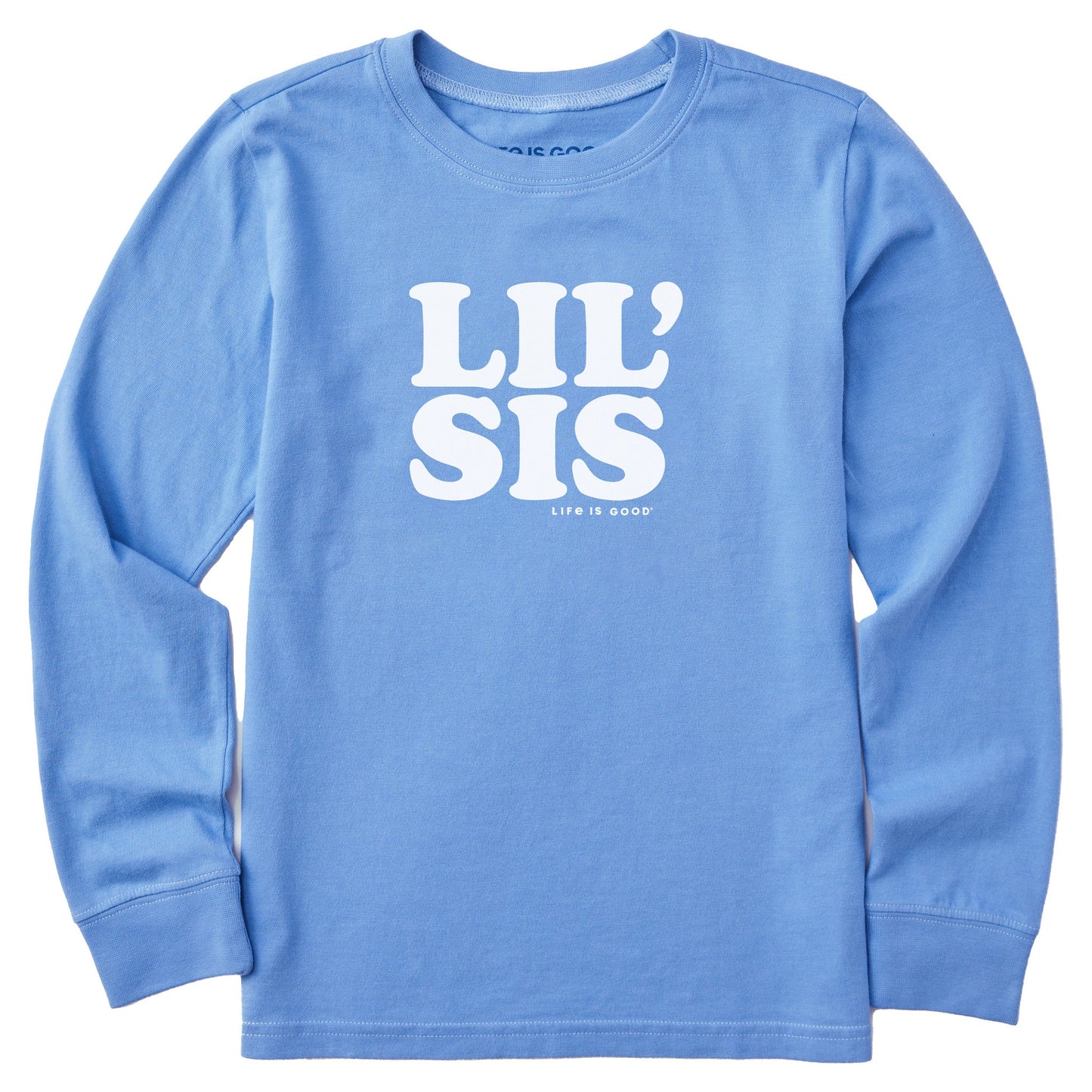 Kids Lil Sis Long Sleeve Crusher Tee