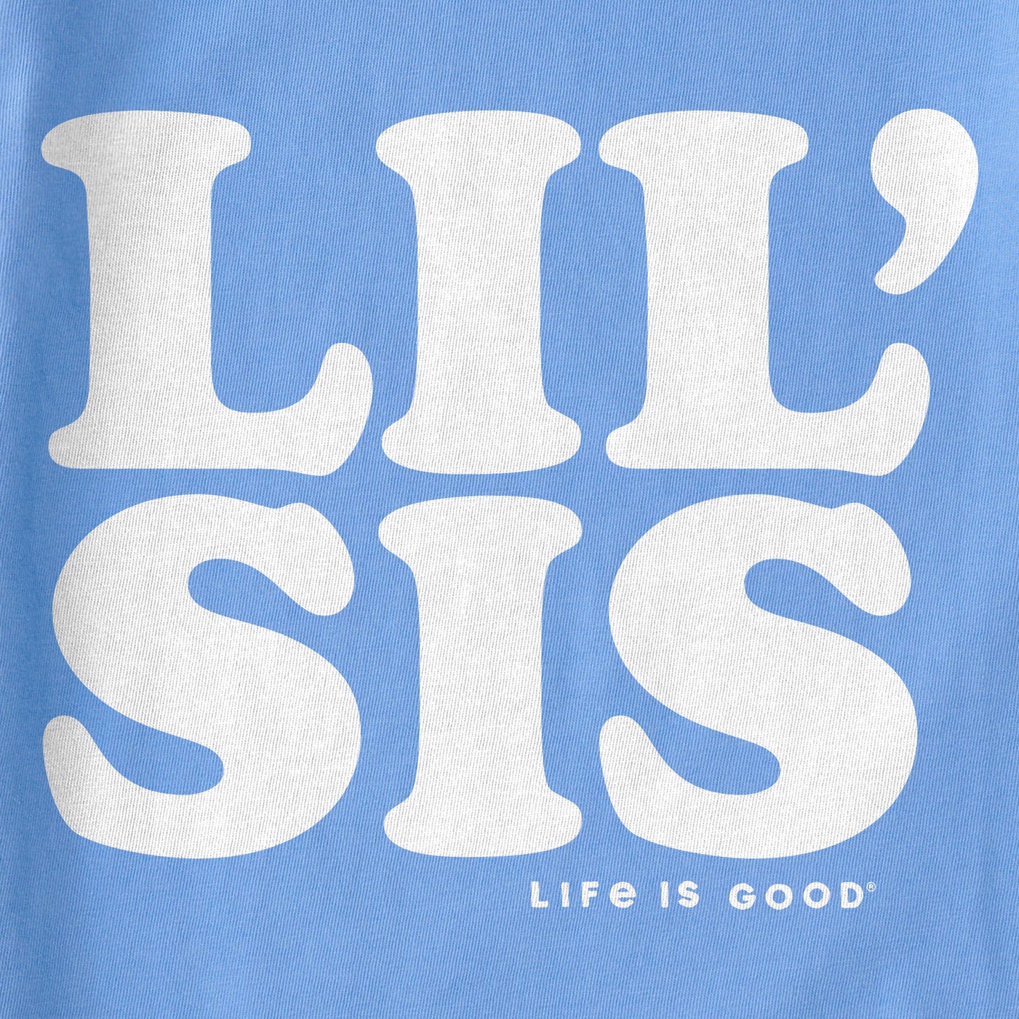 Kids Lil Sis Long Sleeve Crusher Tee