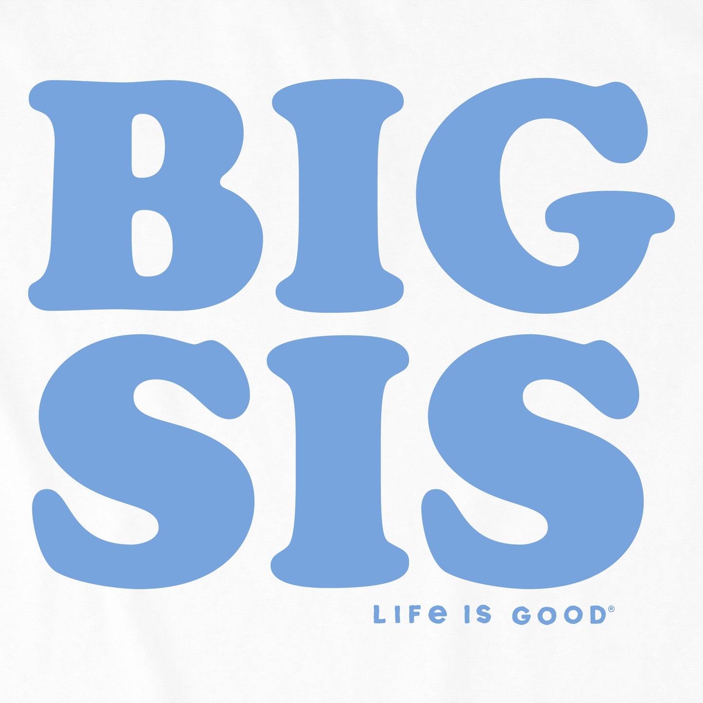 Kids Big Sis Long Sleeve Crusher Tee