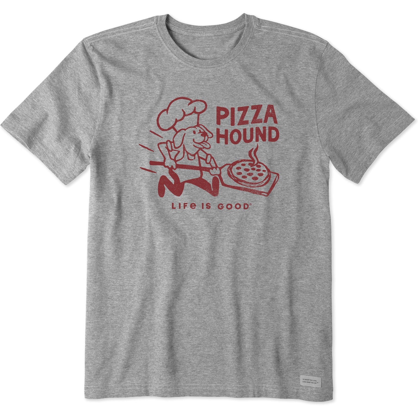Men's Pizza Hound Short Sleeve Crusher Tee