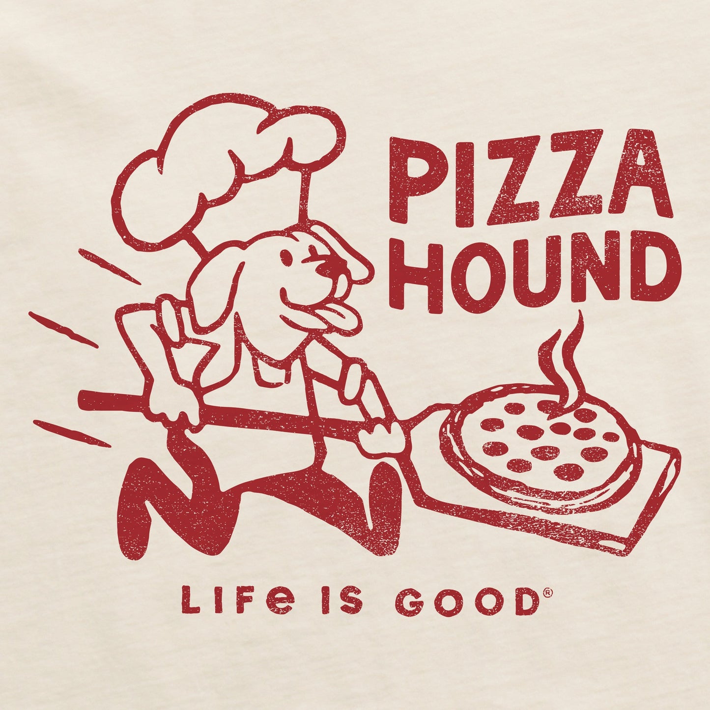 Women's Pizza Hound Short Sleeve Crusher Boxy Tee