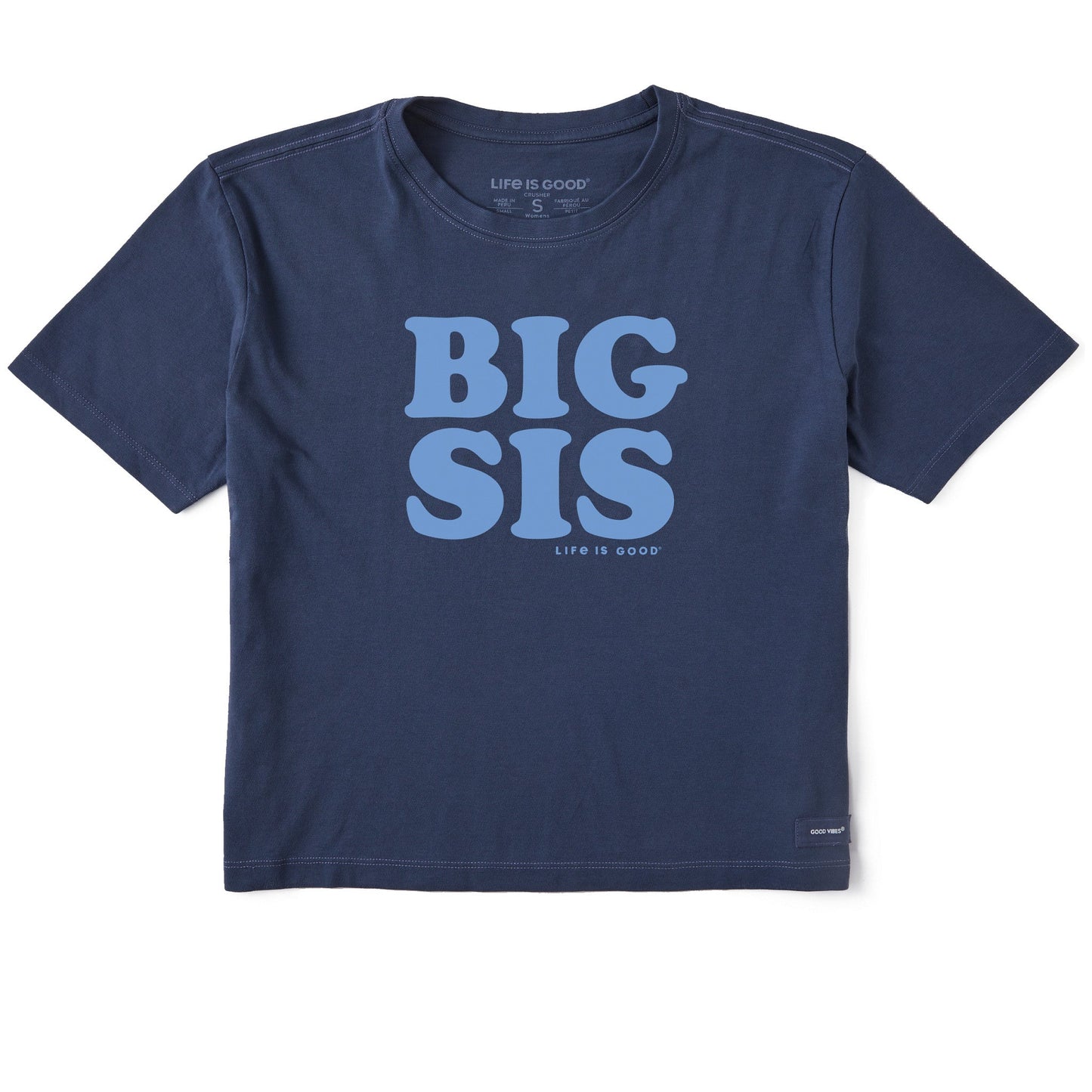 Women's Big Sis Short Sleeve Crusher Boxy Tee