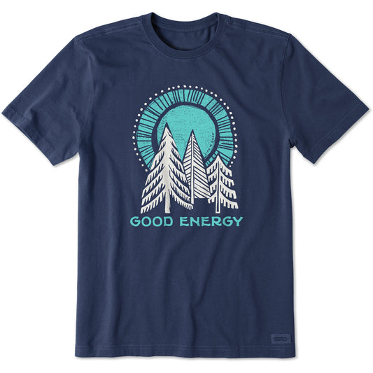 Men's Good Energy Trees Short Sleeve Crusher Tee