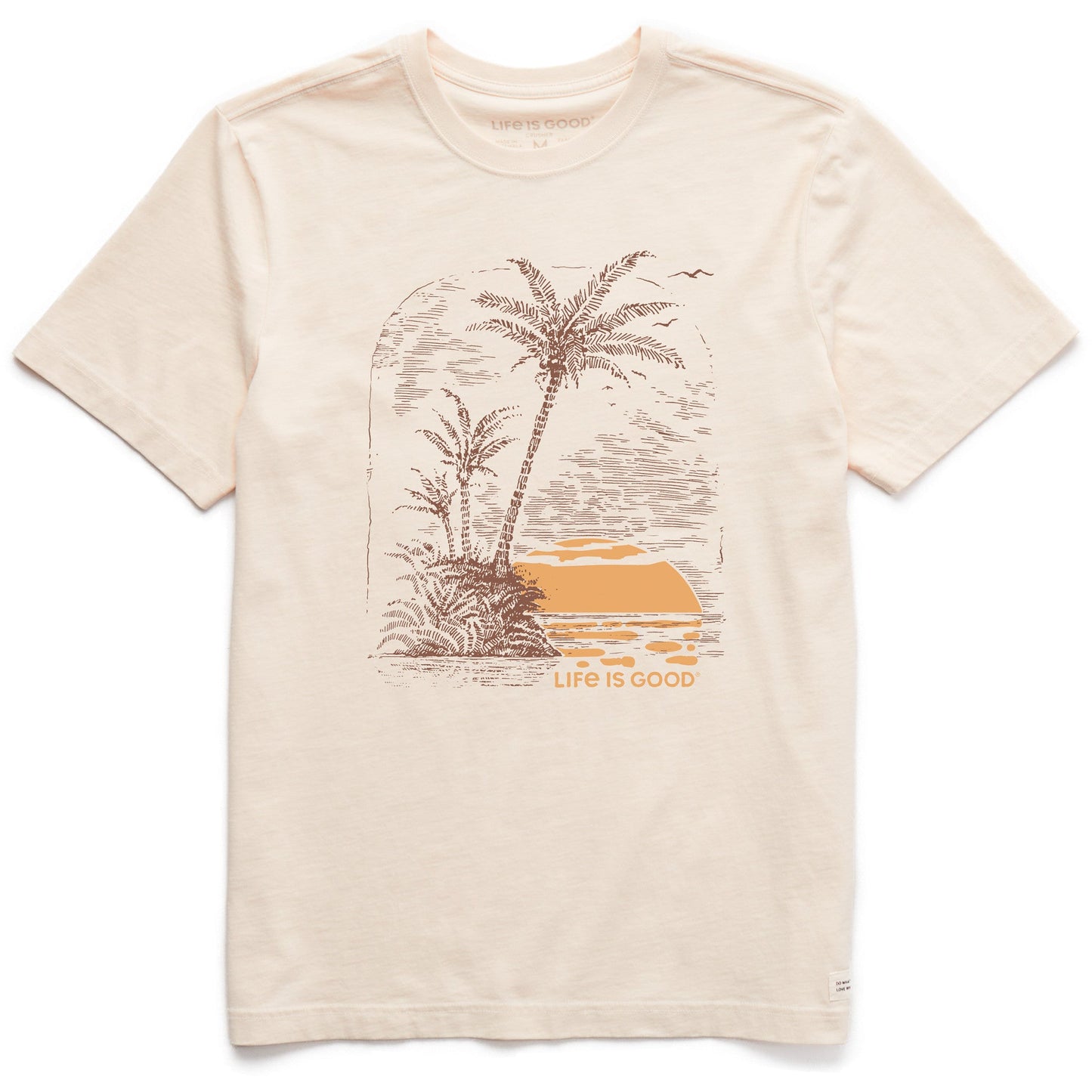 Men's Island Cove Sunset Short Sleeve Crusher Tee