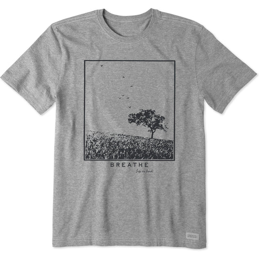 Men's Breathe Prairie Short Sleeve Crusher Tee