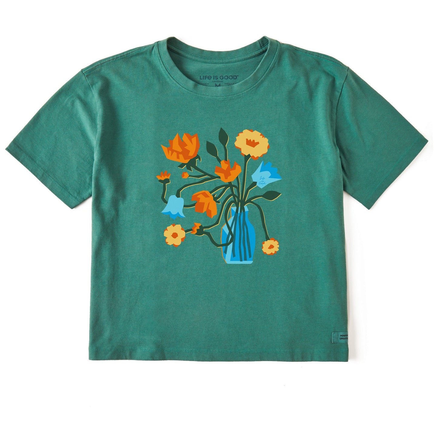 Women's Bloomin' Vase Short Sleeve Crusher Boxy Tee