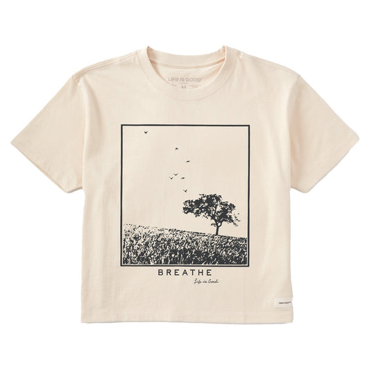 Women's Breathe Prairie Short Sleeve Crusher Boxy Tee