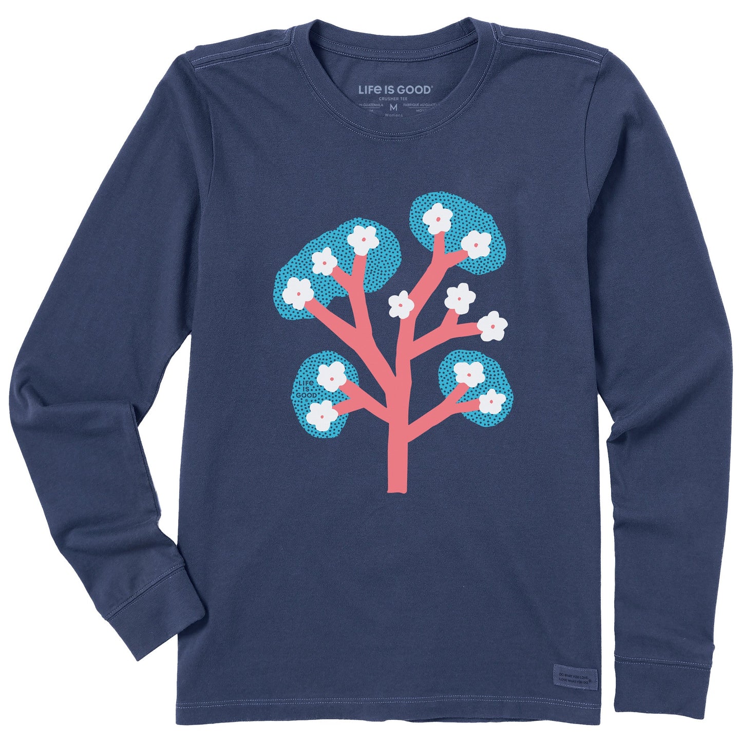 Women's Tree Blossom Long Sleeve Crusher Tee