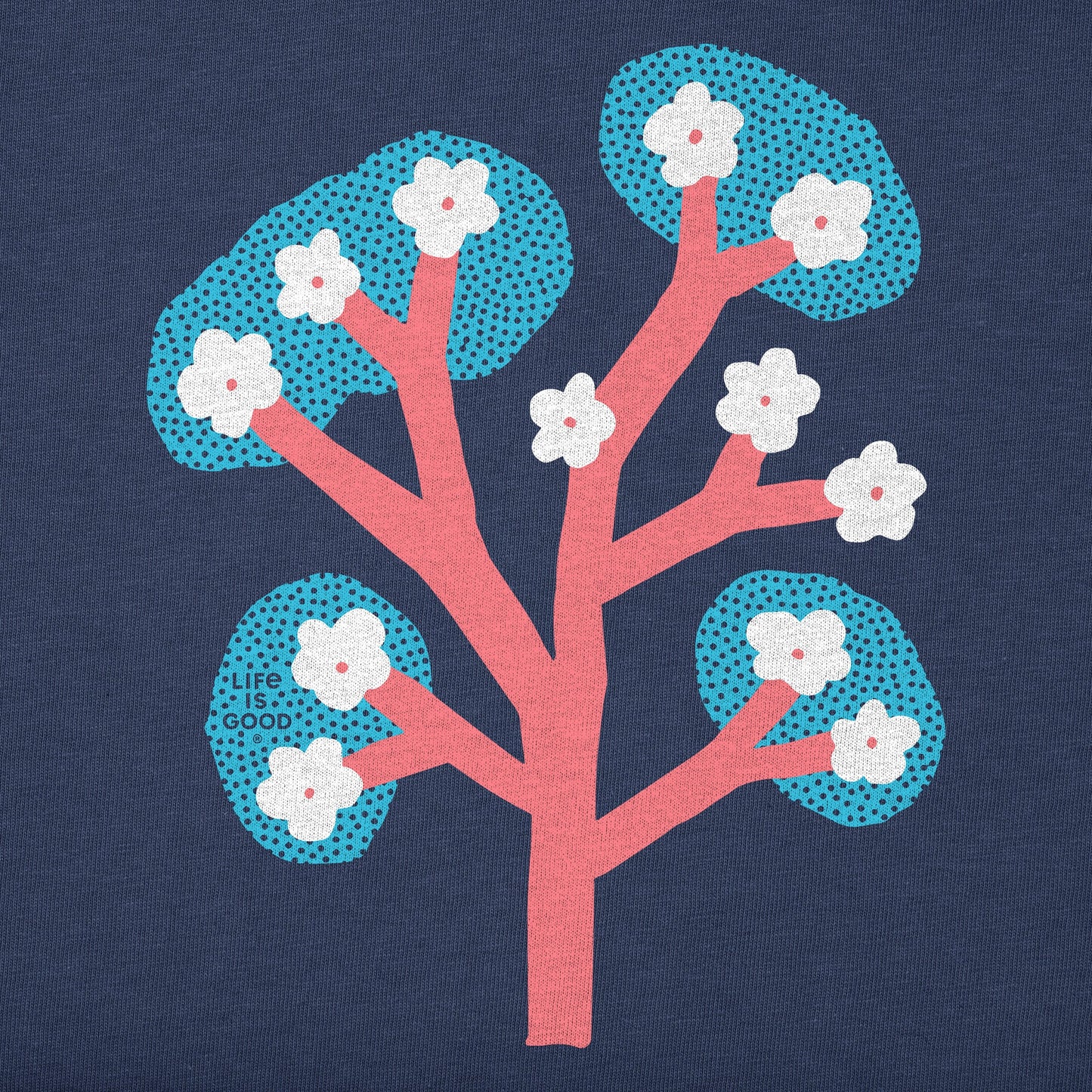 Women's Tree Blossom Long Sleeve Crusher Tee