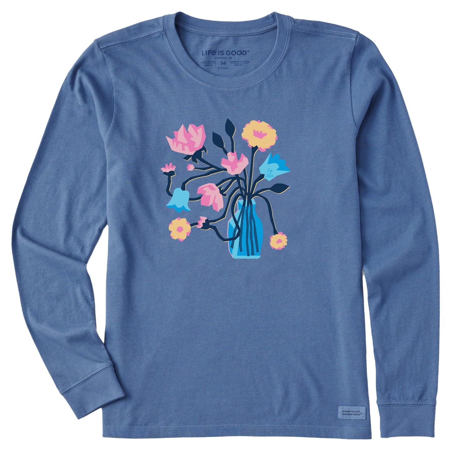 Women's Bloomin' Vase Long Sleeve Crusher Tee