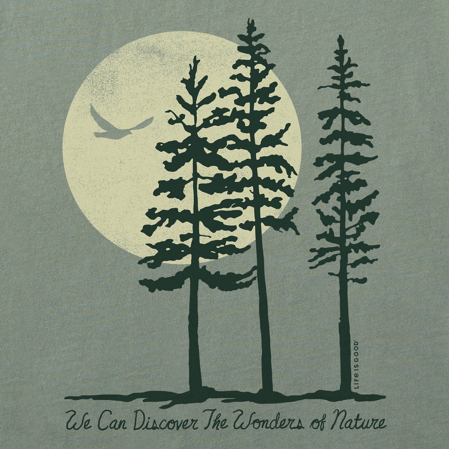 Women's We Can Discover the Wonders of Nature Long Sleeve Crusher Tee