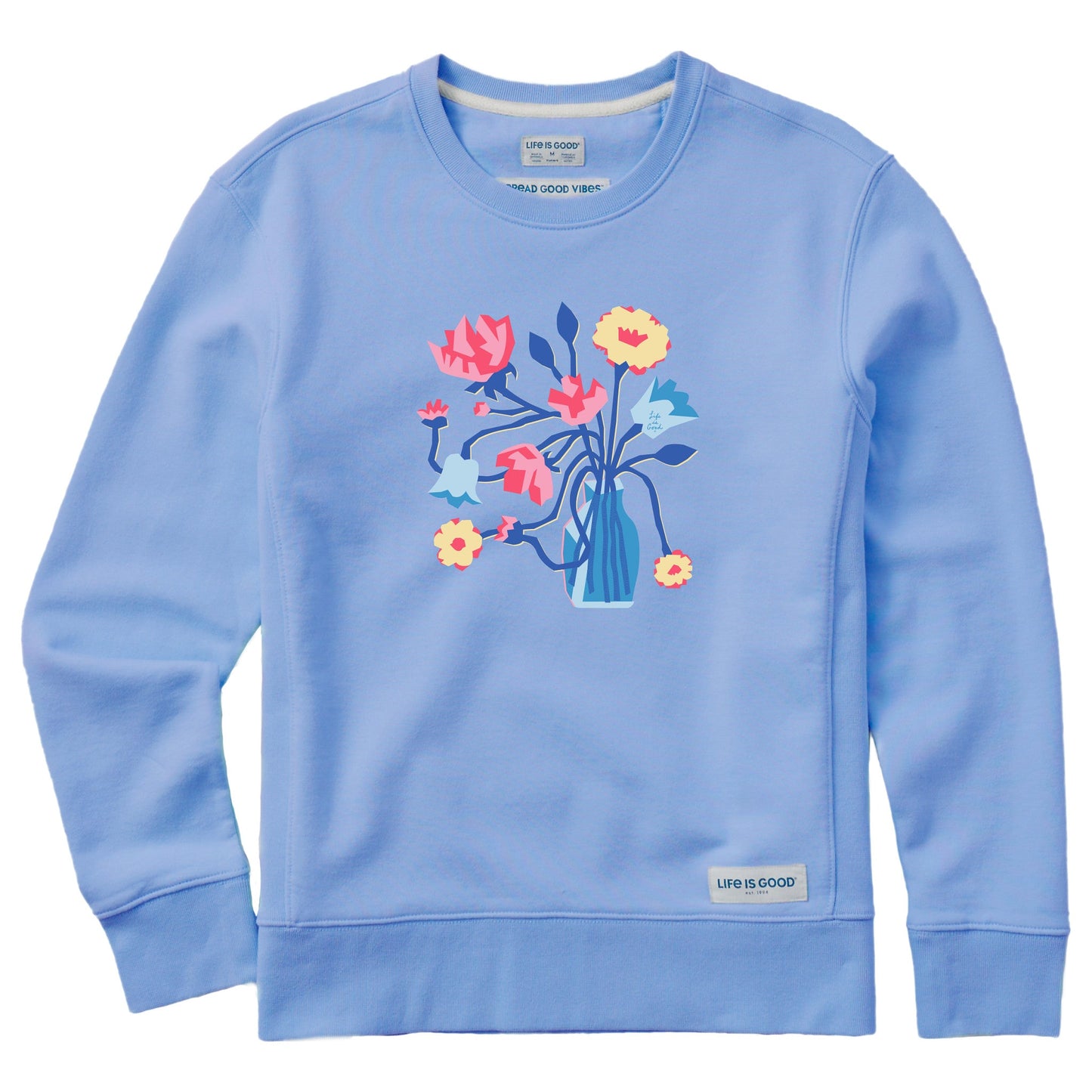 Women's Bloomin' Vase Simply True Fleece Crew