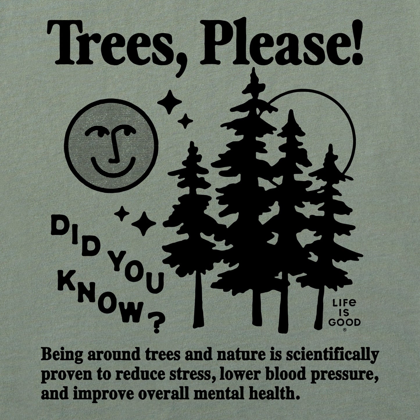 Women's Trees, Please! Short Sleeve Crusher Tee
