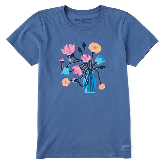 Women's Bloomin' Vase Short Sleeve Crusher Tee