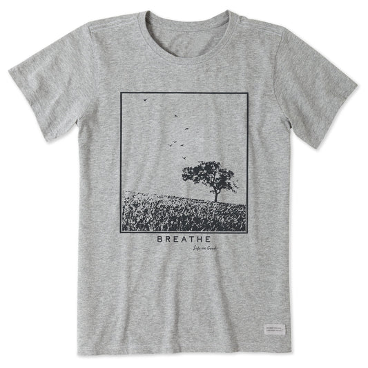 Women's Breathe Prairie Short Sleeve Crusher Tee