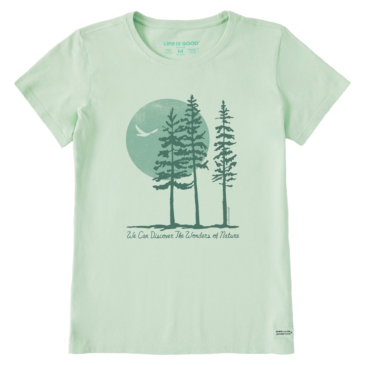 Women's We Can Discover the Wonders of Nature Short Sleeve Crusher Tee