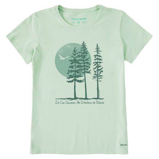 Women's We Can Discover the Wonders of Nature Short Sleeve Crusher Tee