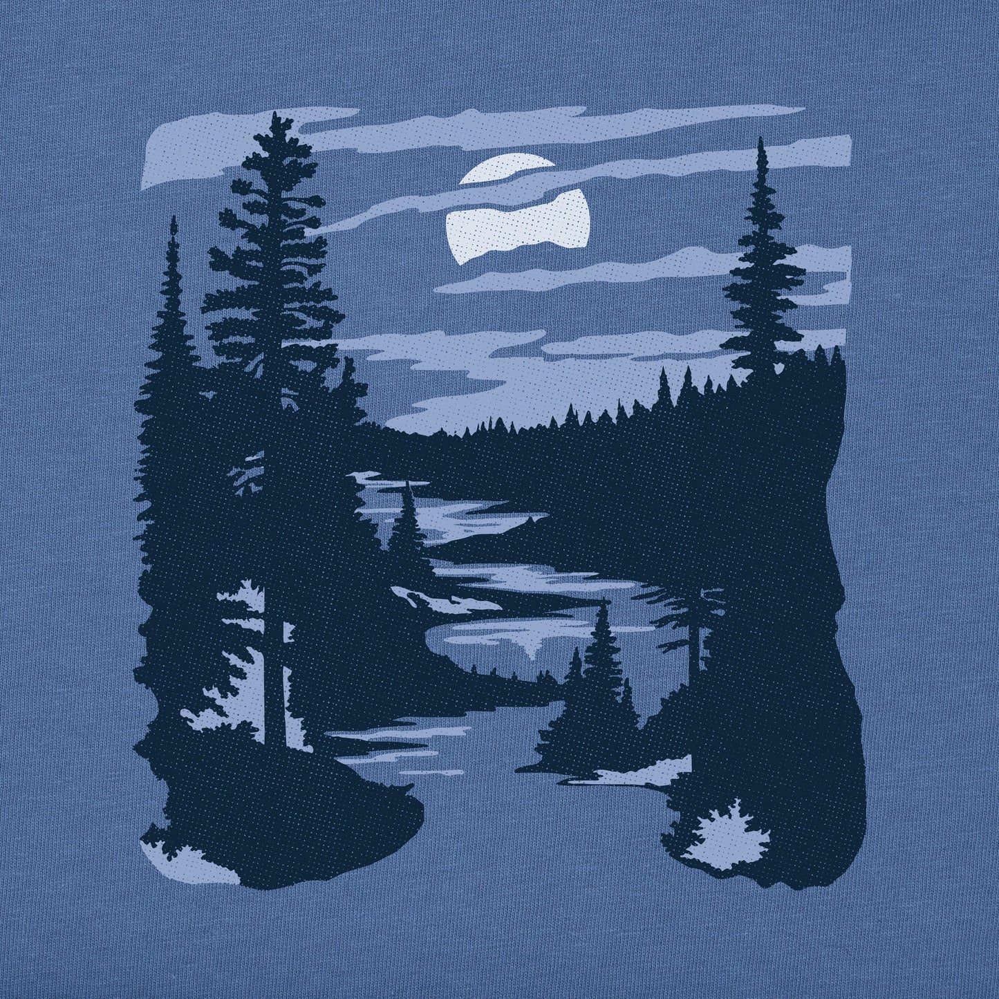 Men's A River Runs Through It Short Sleeve Crusher Tee