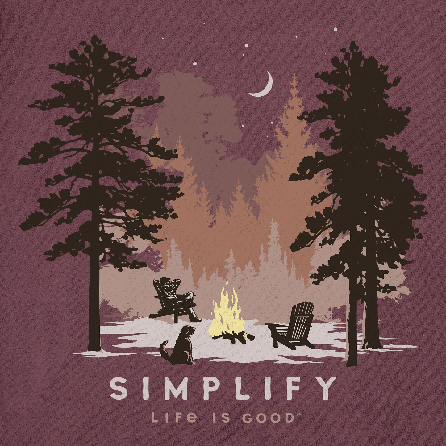 Men's Simplify Campfire Short Sleeve Tee