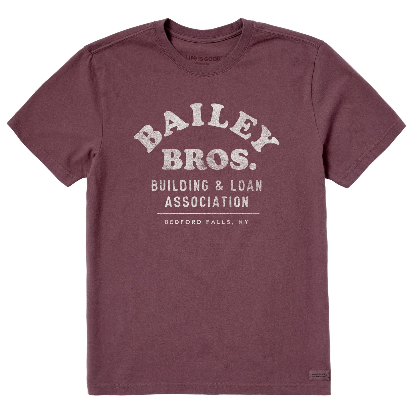 Men's Bailey Bros. Building & Loan Assoc. Short Sleeve Crusher Tee