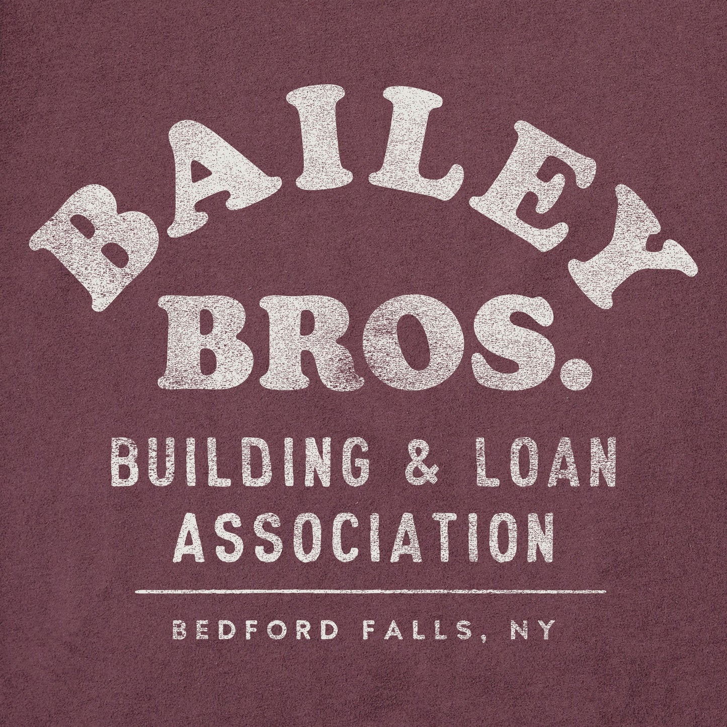 Men's Bailey Bros. Building & Loan Assoc. Short Sleeve Crusher Tee