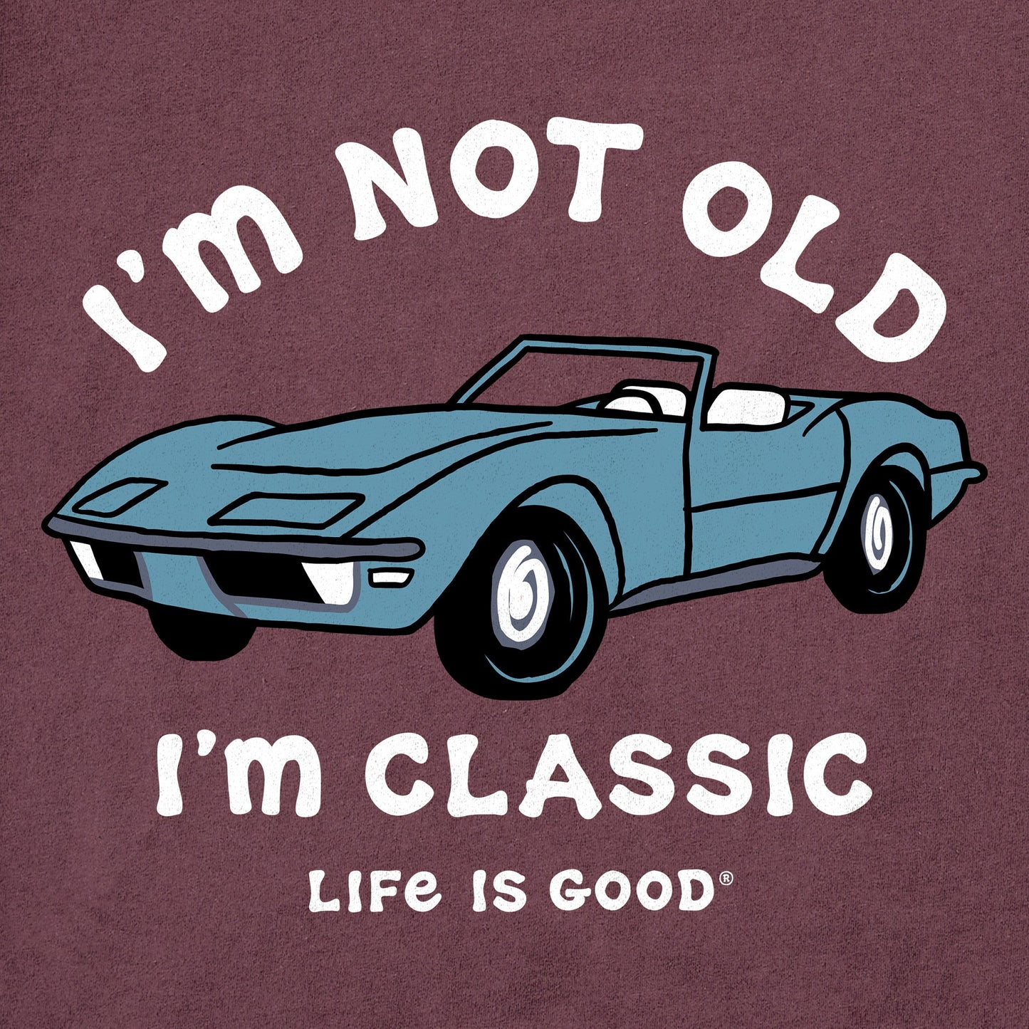 Men's I'm Not Old Sports Car Short Sleeve Tee