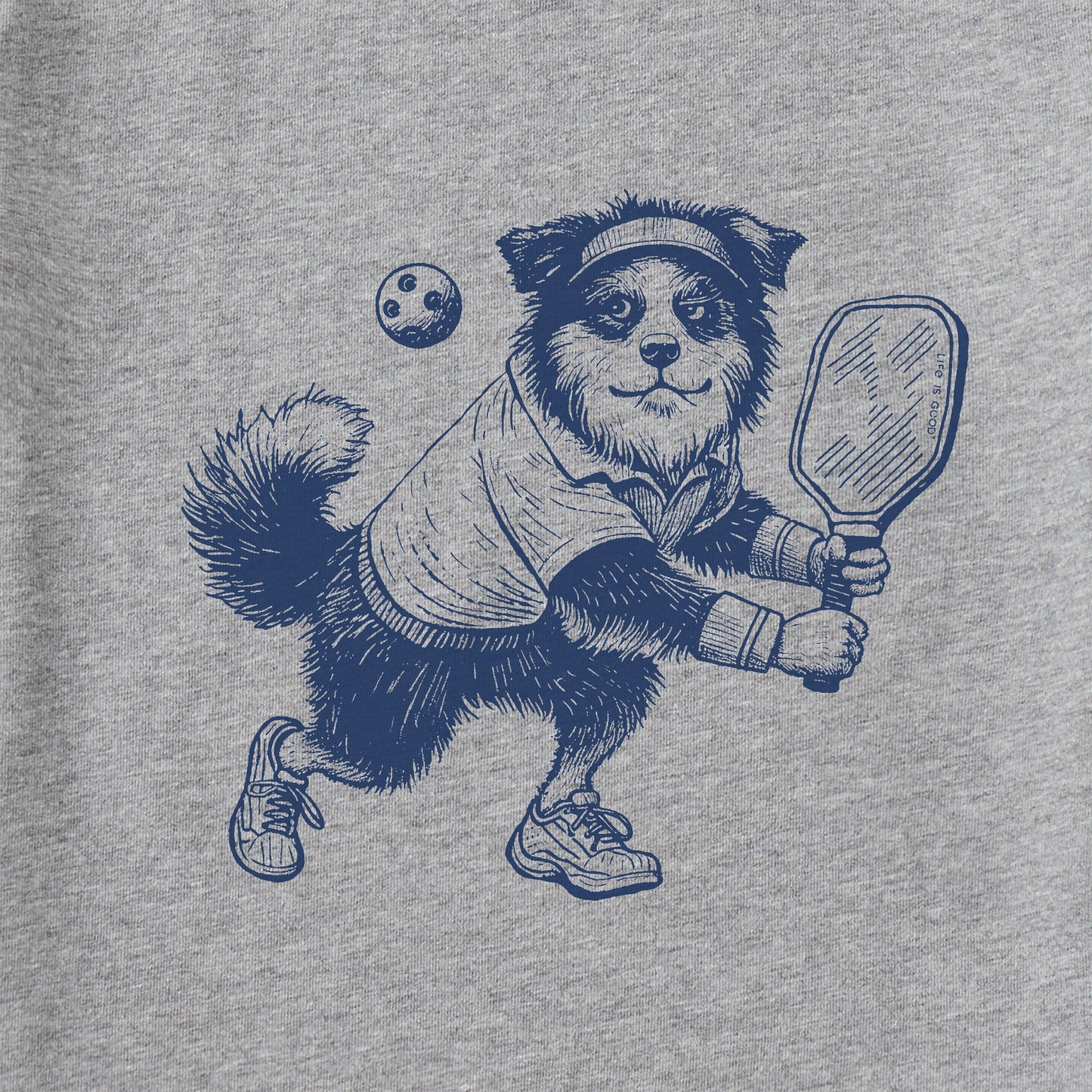 Men's Bert's Aussie w Pickleball Short Sleeve Crusher Tee