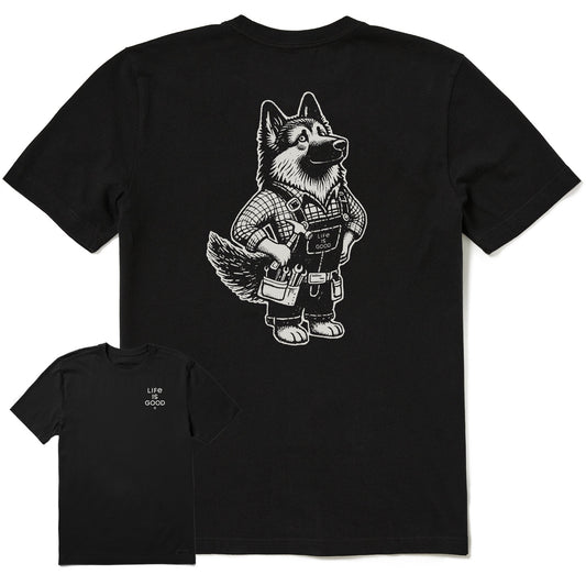 Men's Bert's Shepherd with Tool Belt Short Sleeve Crusher Tee