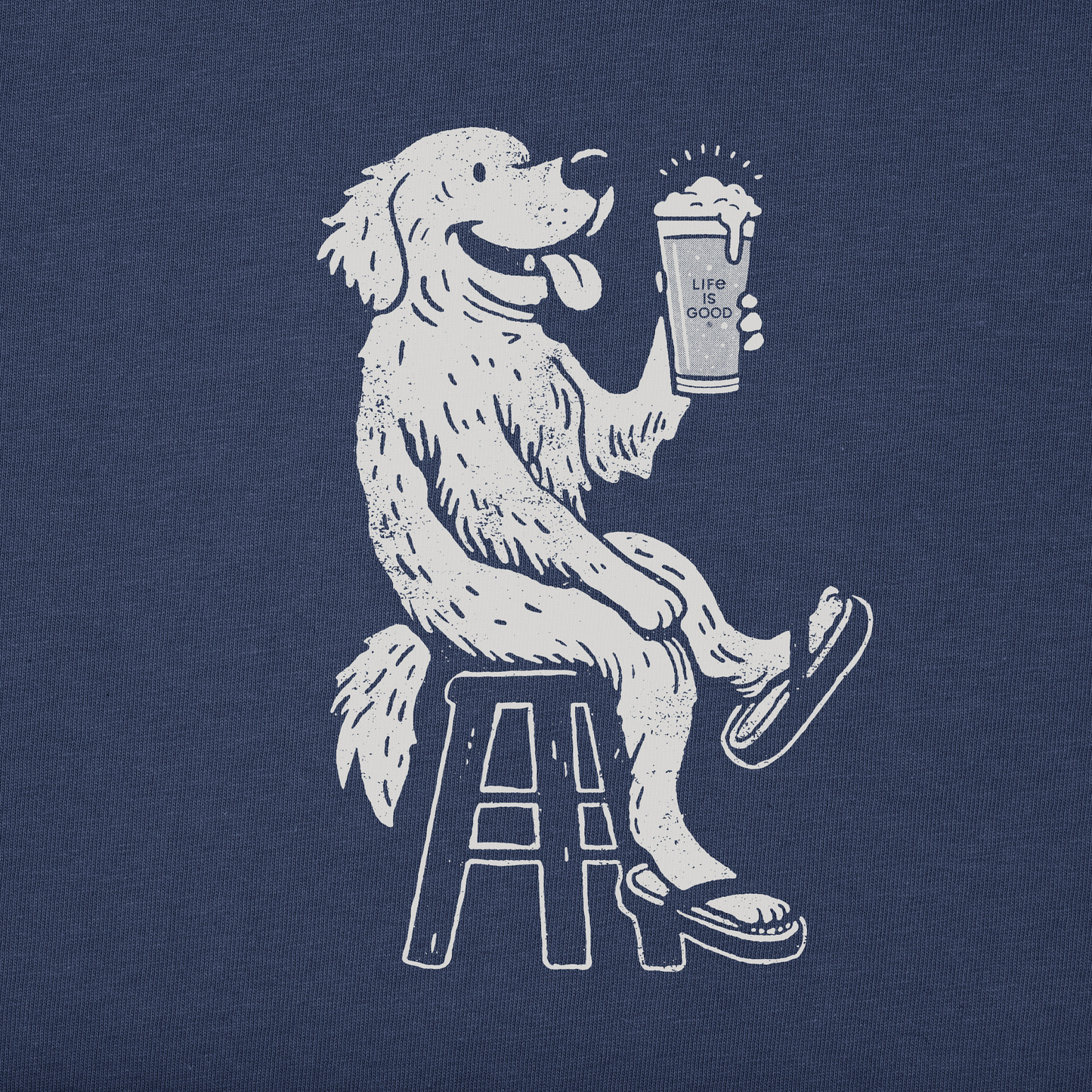 Men's Bert's Golden with Pilsner Short Sleeve Crusher Tee