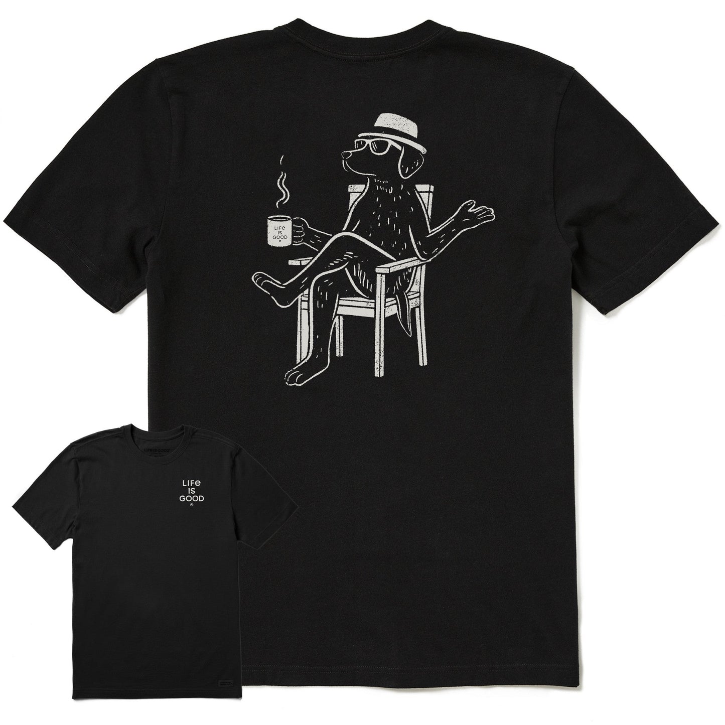 Men's Bert's Lab with Coffee Short Sleeve Crusher Tee