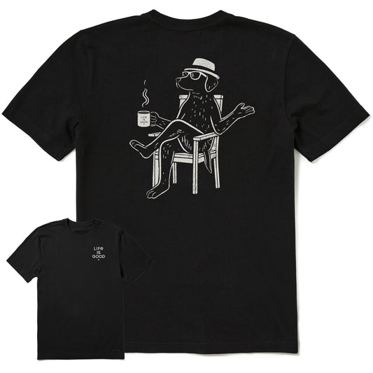 Men's Bert's Lab with Coffee Short Sleeve Crusher Tee