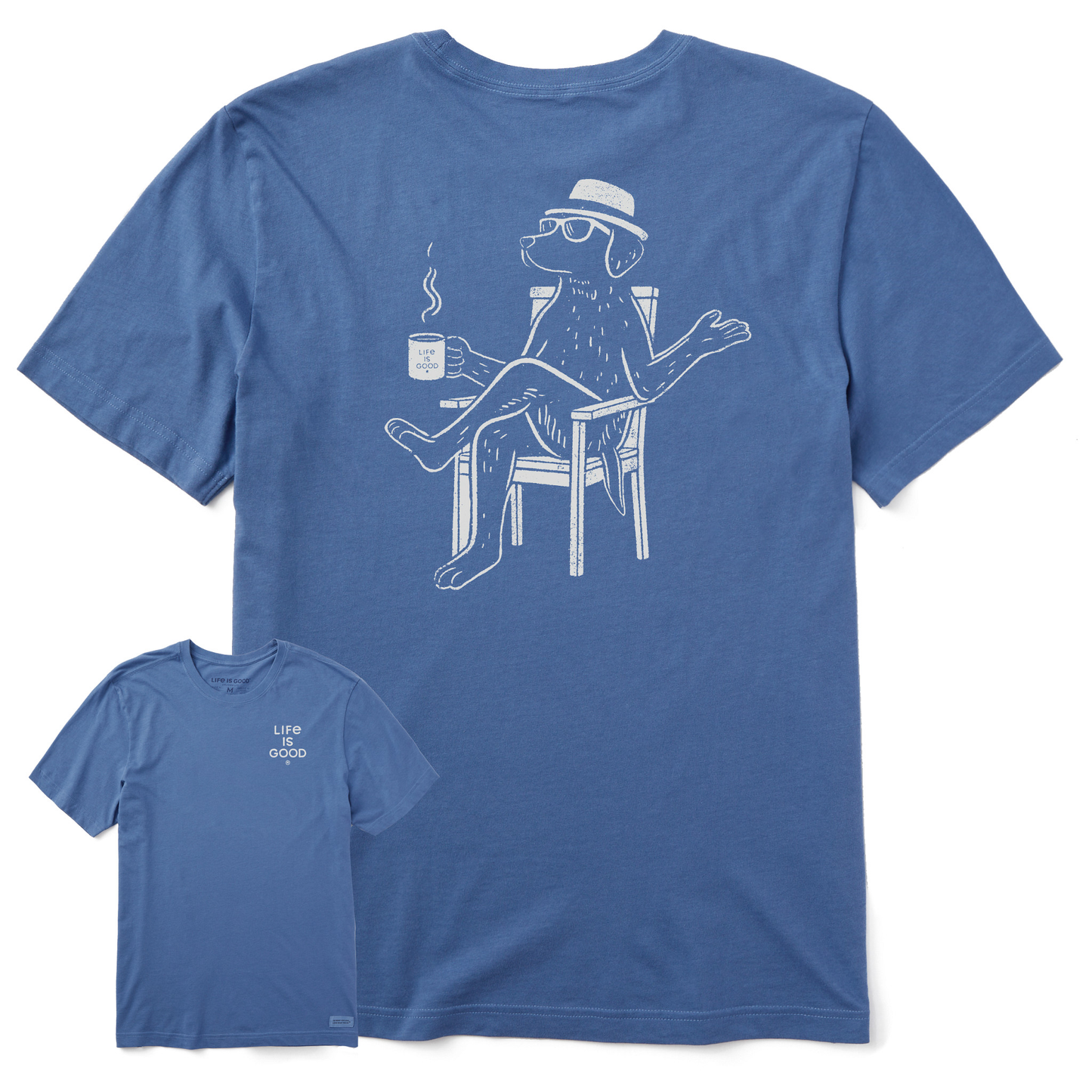 Men's Bert's Lab with Coffee Short Sleeve Crusher Tee