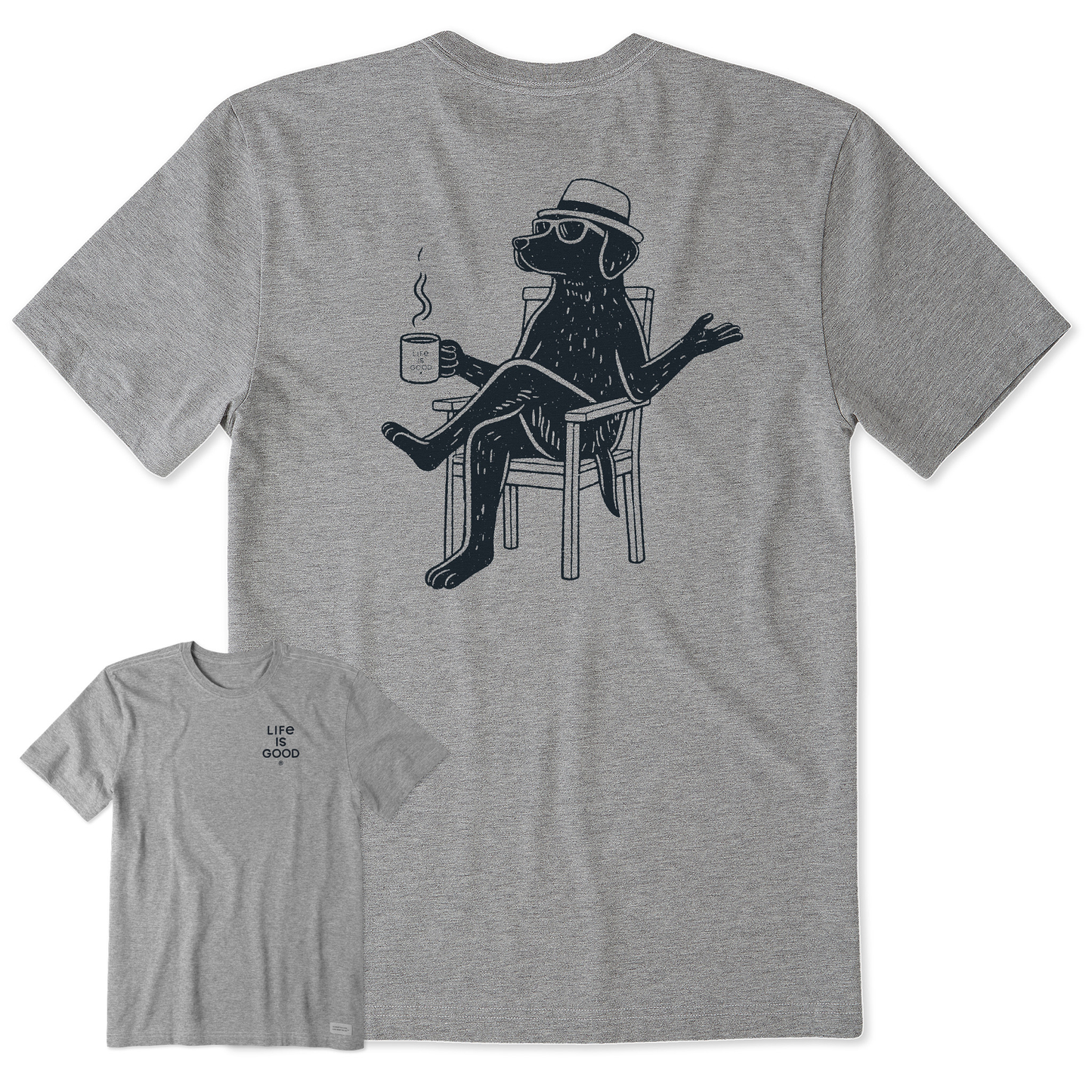 Men's Bert's Lab with Coffee Short Sleeve Crusher Tee